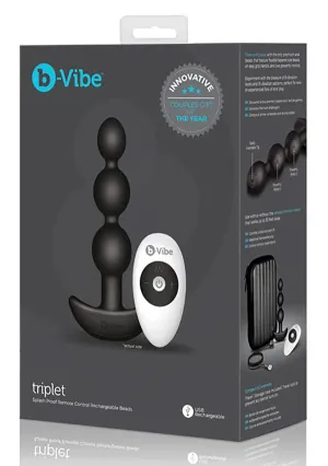 Triplet Beads - Black