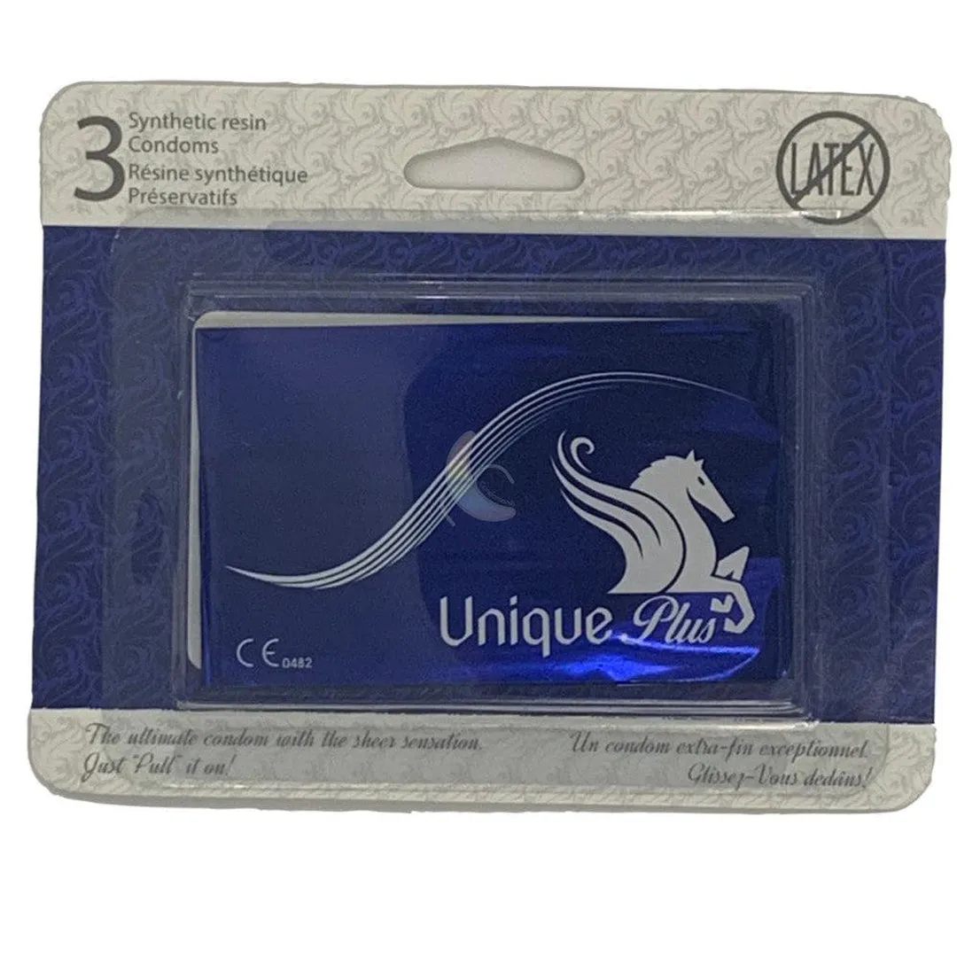 Unique Plus Latex-Free Condoms