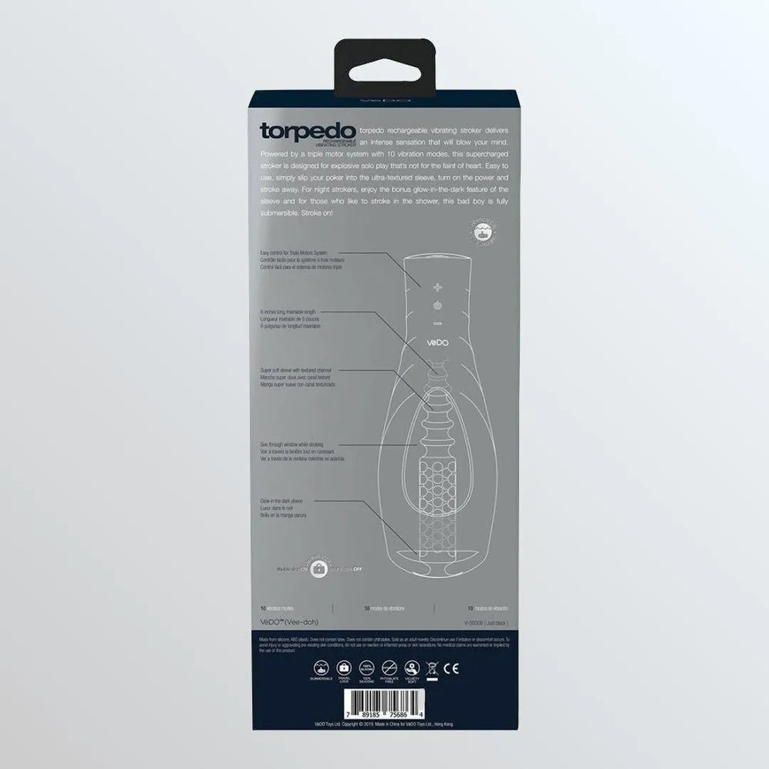 VeDO Torpedo Vibrating Masturbation Sleeve