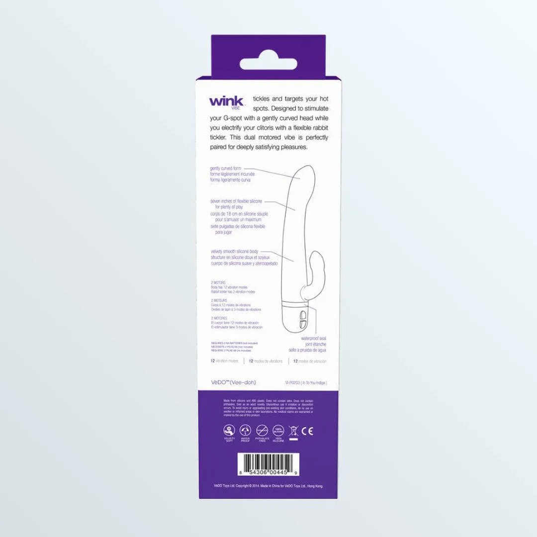 VeDO Wink Rabbit Vibe - Indigo