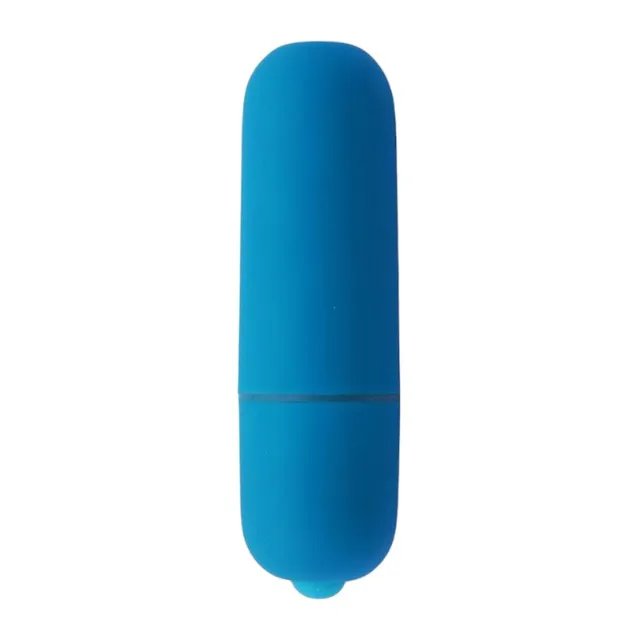 Vibrator bullet INTOYOU MOOVE. pentru stimularea clitorisului. 10 funcții de vibrație. rezistent la apă. culoarea albastru