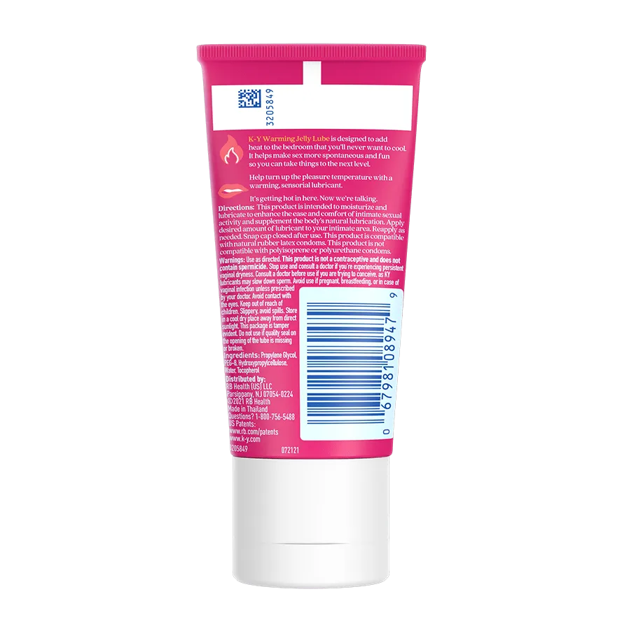 Warming Jelly Personal Lube