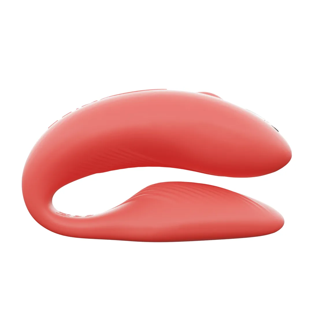 We-Vibe Chorus Remote & App Controlled Couples' Vibrator - Crave Coral