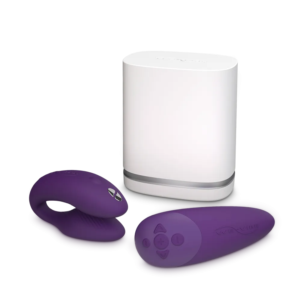 We-Vibe Chorus Remote & App Controlled Couples' Vibrator - Purple