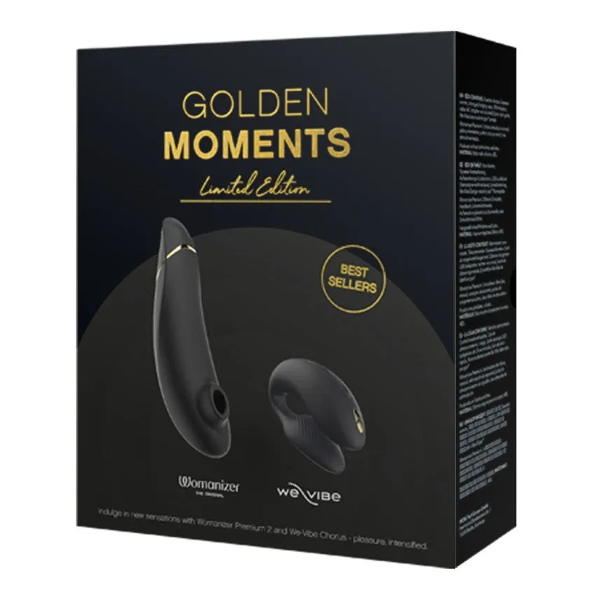 We-Vibe Chorus / Womanizer Premium 2 Golden Moments Black/Gold