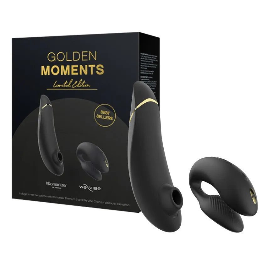 We-Vibe Chorus / Womanizer Premium 2 Golden Moments Black/Gold
