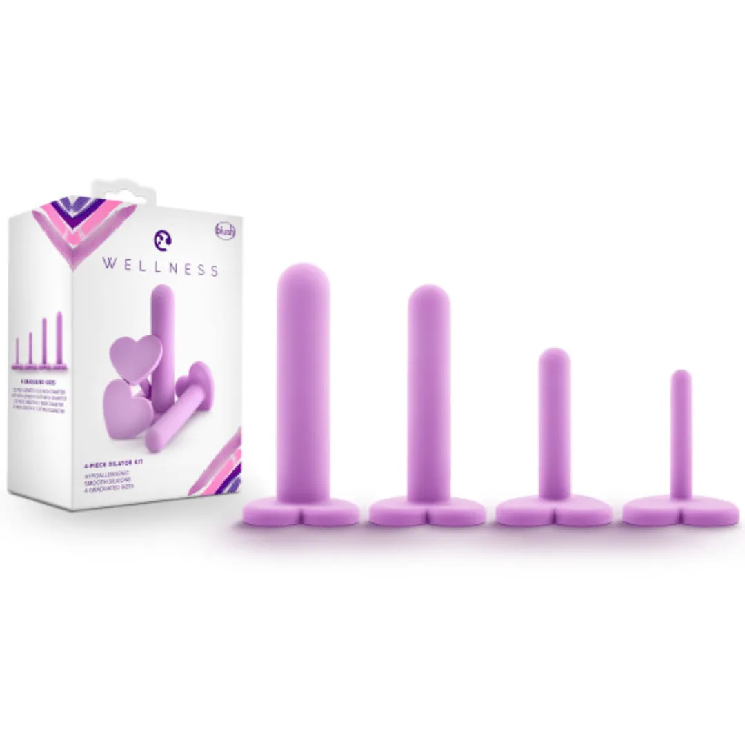Wellness Vaginal Dilator Kit Graduated Set of 4
