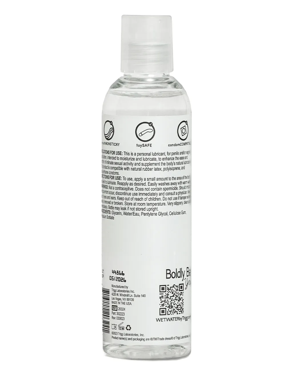 Wet Water Personal Lubricant