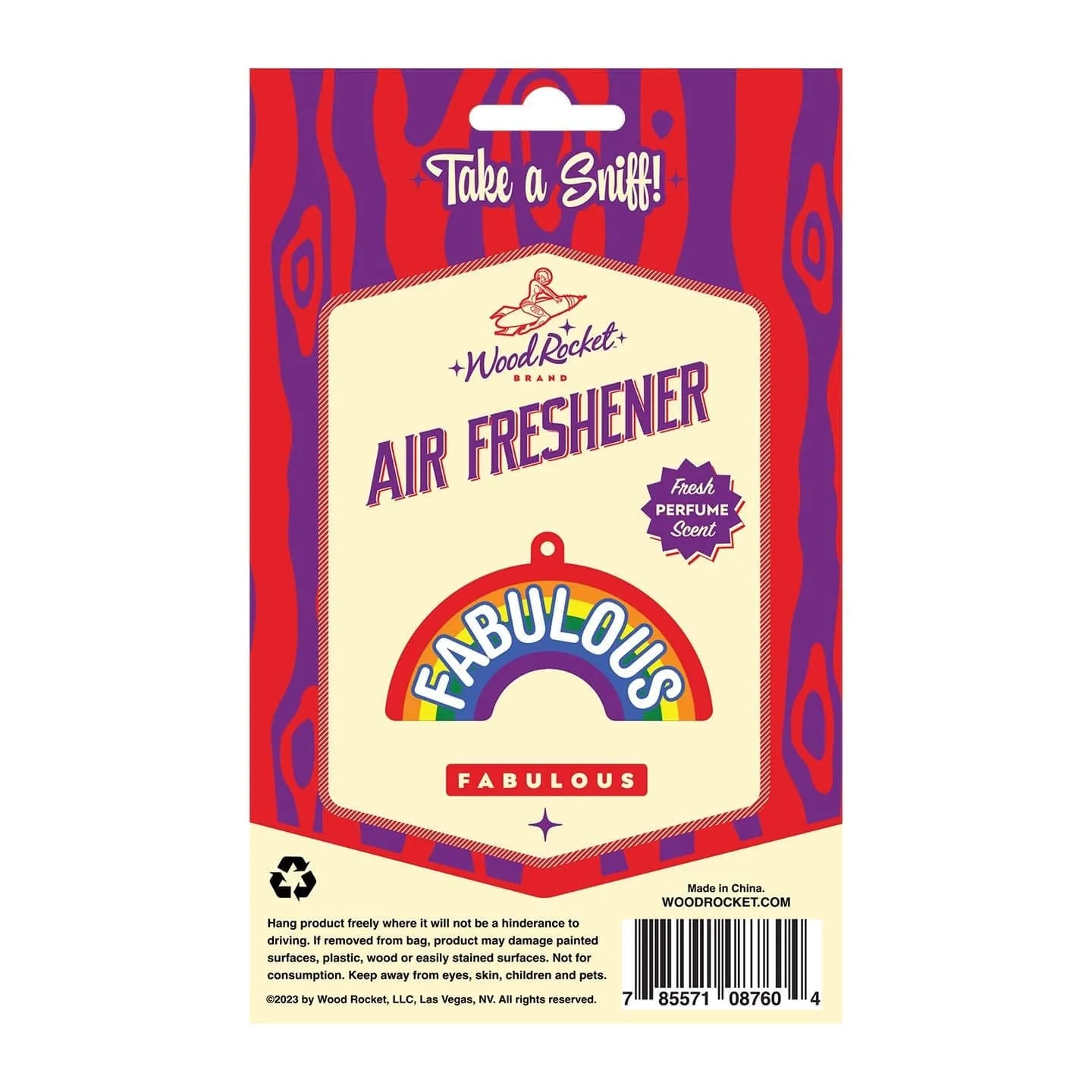 Wood Rocket Fabulous Air Freshener