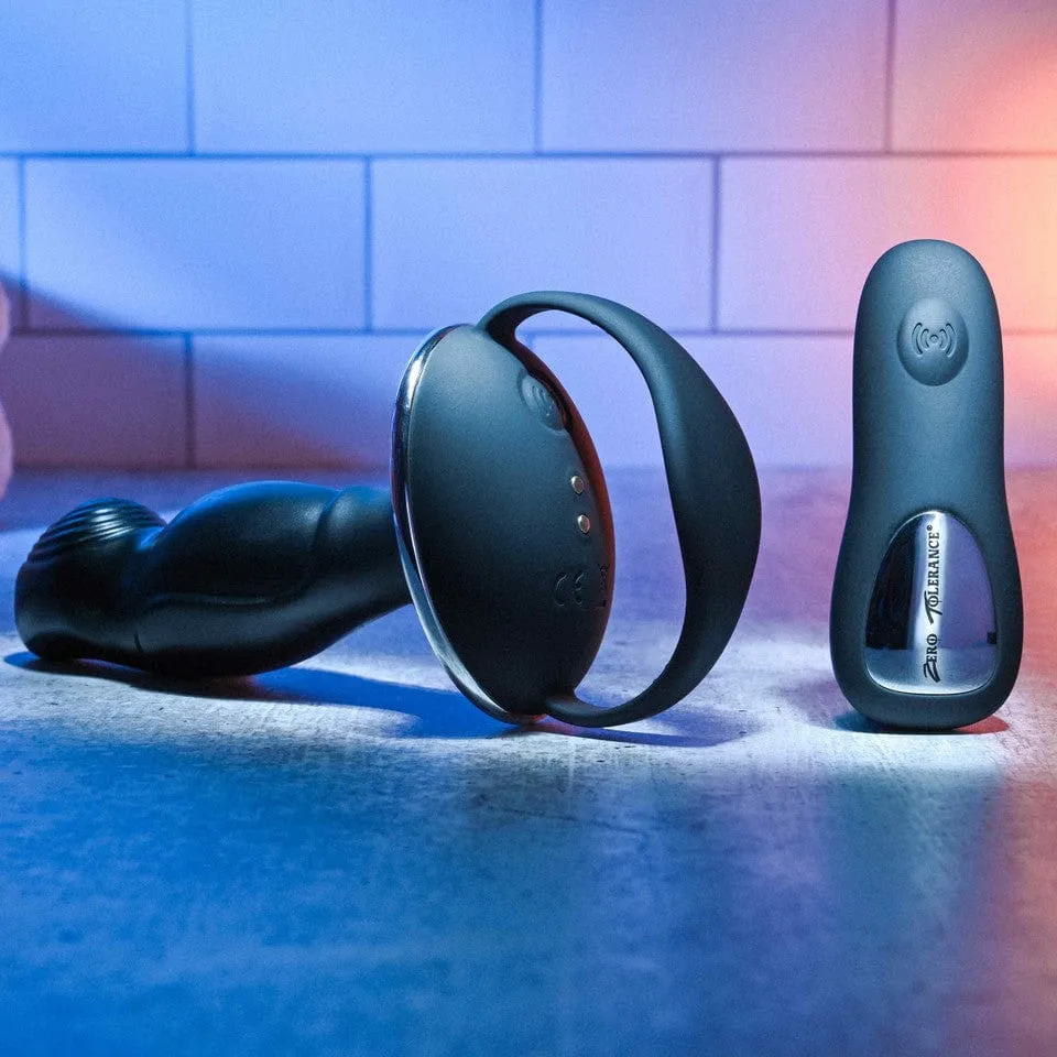 Zero Tolerance - The Handyman Remote Control Prostate Massager (Black)